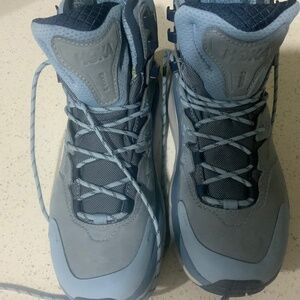 HOKA Kaha 2 GTX Hiking Boots - Women's Color: MOUNTAIN SPRING/HARBOR MIST
